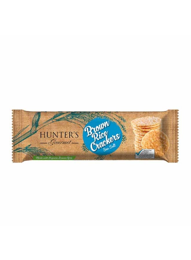 Brown Rice Crackers, Sea Salt - 100g, UAE