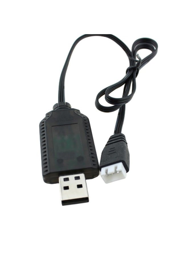 RLECS كابل شاحن بطارية ليثيوم XH-3P USB للطائرة الطائرة الملحقات طول 60 سم متوافق مع نموذج الطائرة لعبة بندقية/سيارة روبوت ذكي قارب تحكم عن بعد - Image 3