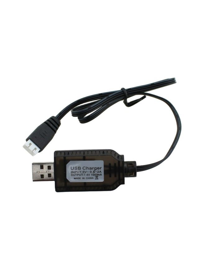 RLECS كابل شاحن بطارية ليثيوم XH-3P USB للطائرة الطائرة الملحقات طول 60 سم متوافق مع نموذج الطائرة لعبة بندقية/سيارة روبوت ذكي قارب تحكم عن بعد - Image 1