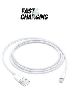 Lightning To USB Cable White 1 M