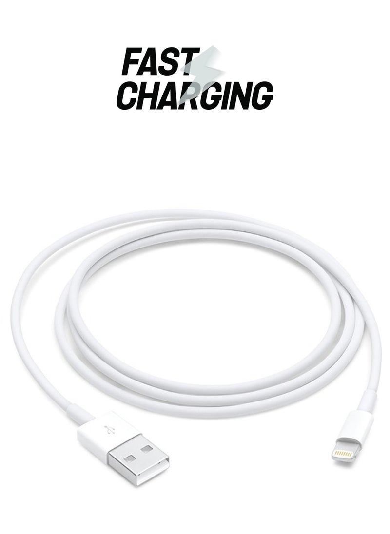Generic - Lightning To USB Cable White 1 M - Image 1