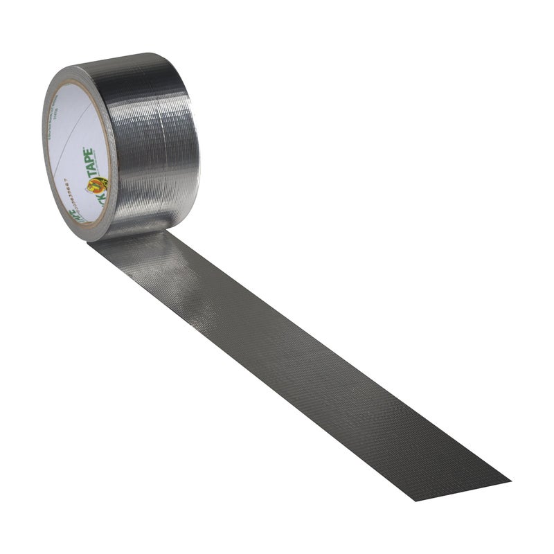 Duck Brand 280621 Metallic Color Duct Tape, Chrome, 1.88 Inches x 10 Yards, Single Roll, 1.88" x 10 yd - Image 2