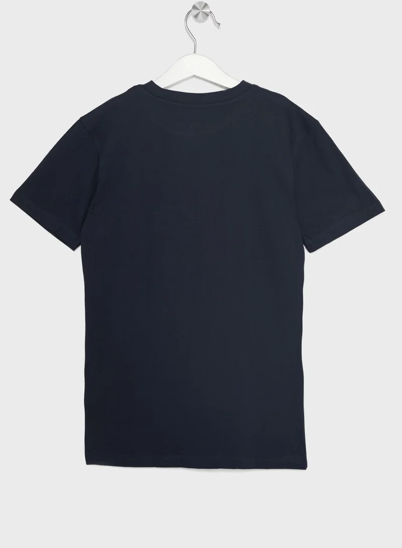 وارنر بروس Batman Teen Boys Graphic Printed Tee