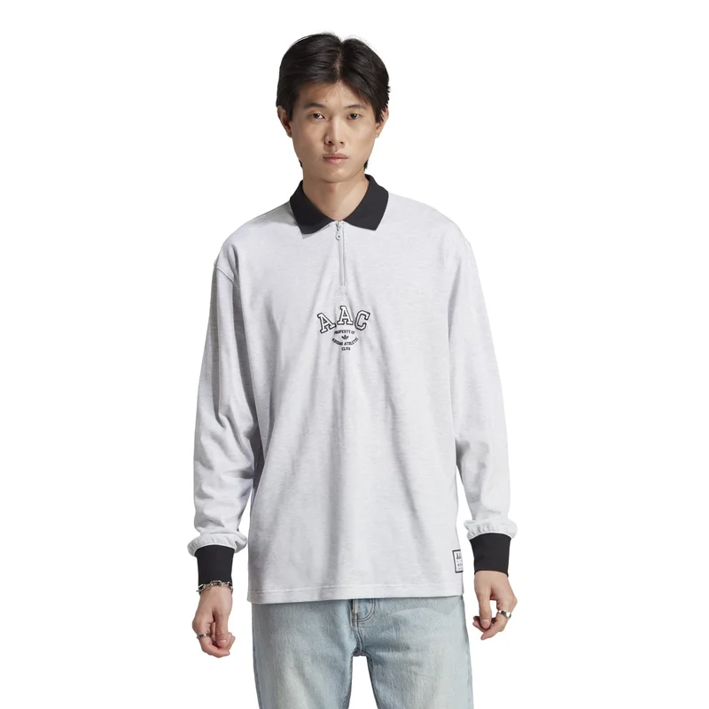 Adidas adidas HACK AAC POLO S Grey Originals Men T-SHIRTS