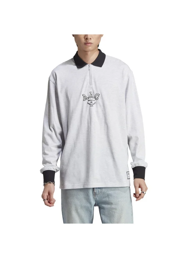 Adidas adidas HACK AAC POLO S Grey Originals Men T-SHIRTS