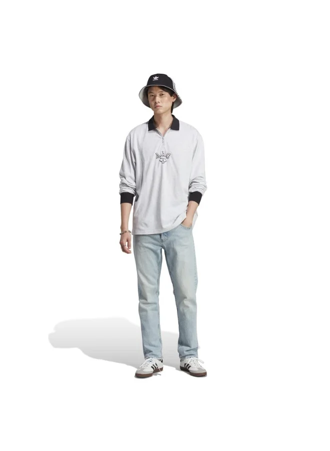 Adidas adidas HACK AAC POLO S Grey Originals Men T-SHIRTS