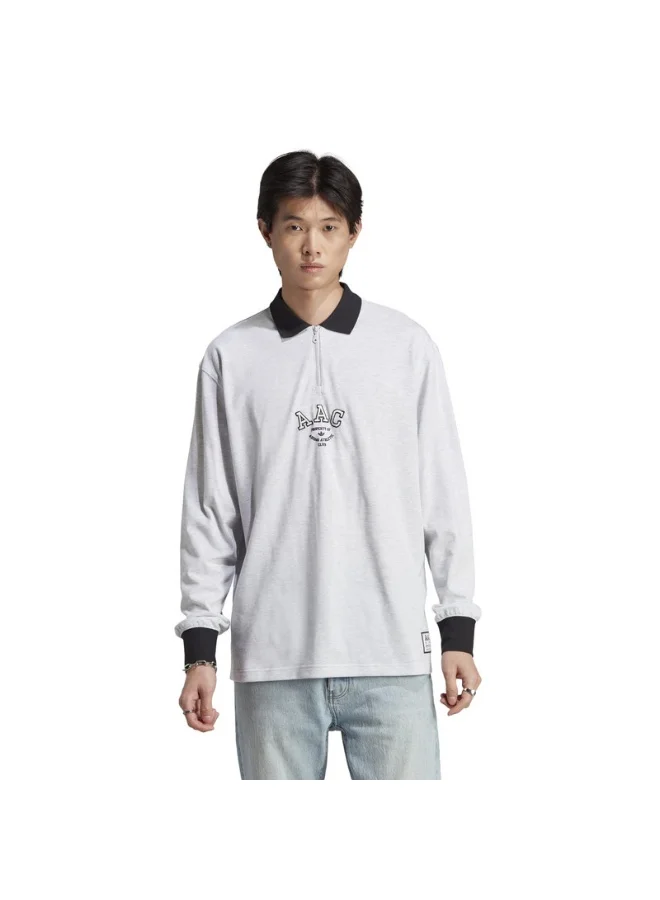 Adidas adidas HACK AAC POLO S Grey Originals Men T-SHIRTS