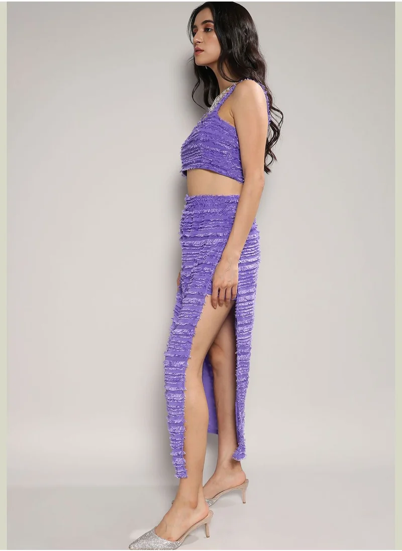 Campus Sutra Women's Solid Co-Ords Set