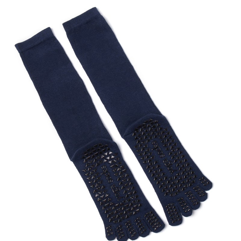 Mens Yoga Socks Winter Cotton Grip Toe Mid-Calf The above is the price excluding tax 