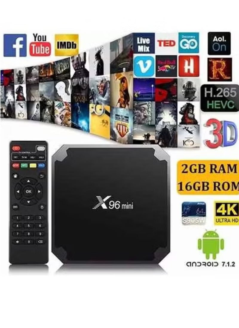 Generic NEW Android 4K UHD TV Box with Remote - Ultimate Home Entertainment in Black (Model: B07N6PFMP1)  - Image 3