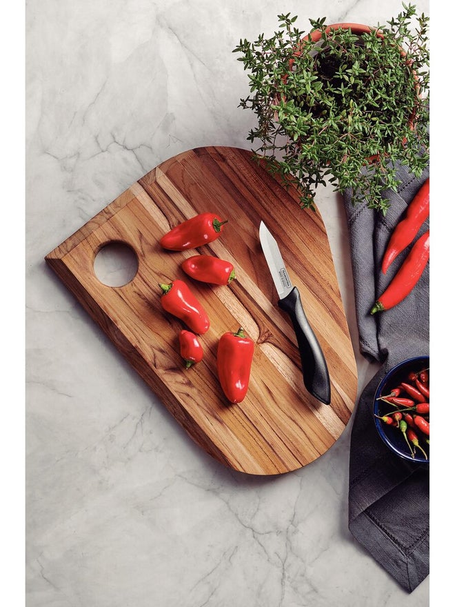 ترامونتينا سكين خضروات وفواكه ترامونتينا أفيلاتا  بوصة بشفرة ستانلس ستيل ومقبض بولي بروبلين أسود - Image 3