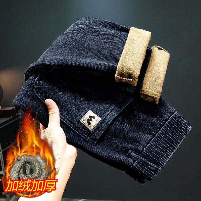 Unisex Classic Denim Jeans Loose Fit Daily Outdoor Wear - Image 5