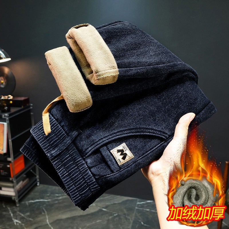 Unisex Classic Denim Jeans Loose Fit Daily Outdoor Wear - Image 4
