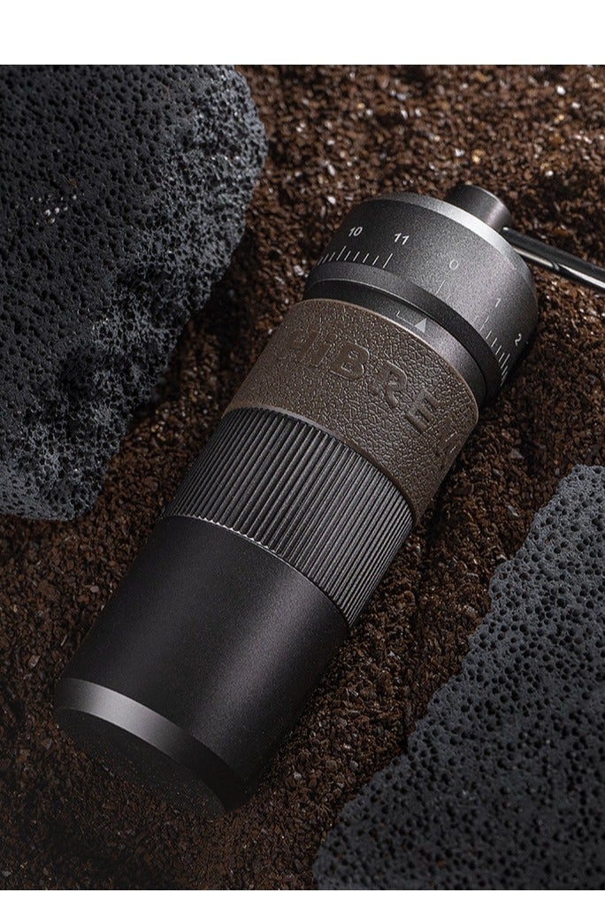 هيبرو مطحنة القهوة اليدوية المحمولة عالية الجودة مطحنة اليد الألومنيوم مع تخزين الفاصوليا المرئية G4B - Image 3