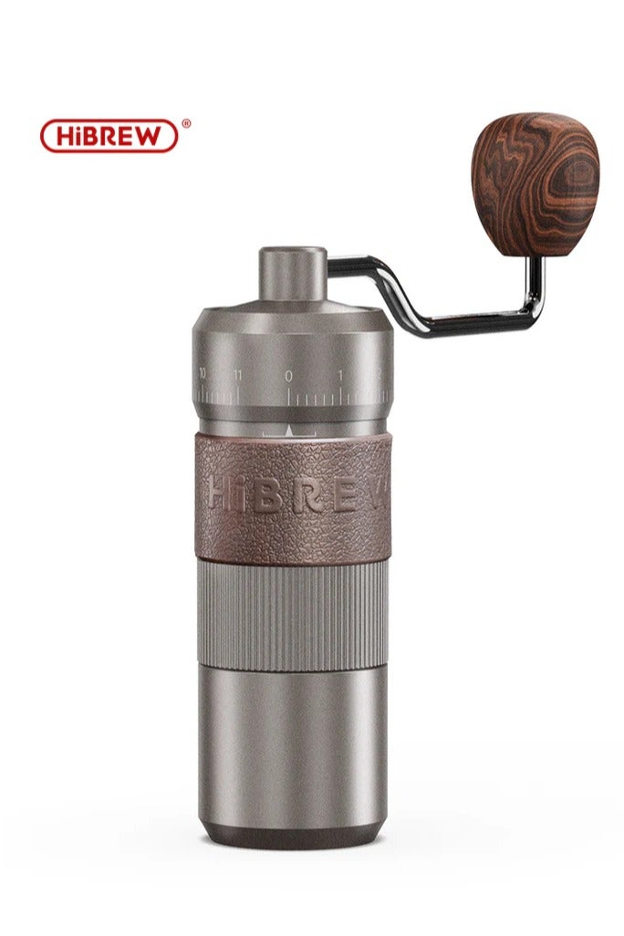 هيبرو مطحنة القهوة اليدوية المحمولة عالية الجودة مطحنة اليد الألومنيوم مع تخزين الفاصوليا المرئية G4B - Image 2