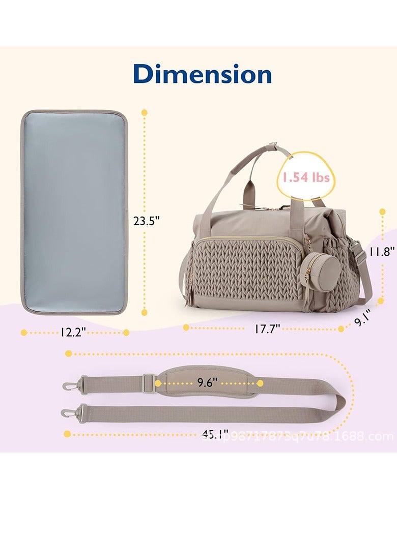 New diaper bag handbag large capacity travel diaper bag delivery hospital bag with pacifier box - Image 2
