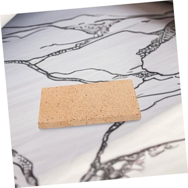 Garneck High Temperature Fireproof Brick for Wood Stove and Fireplace Insulation Lightweight Refractory Clay 1 Piece for BBQ and Soldering Applications - Image 5