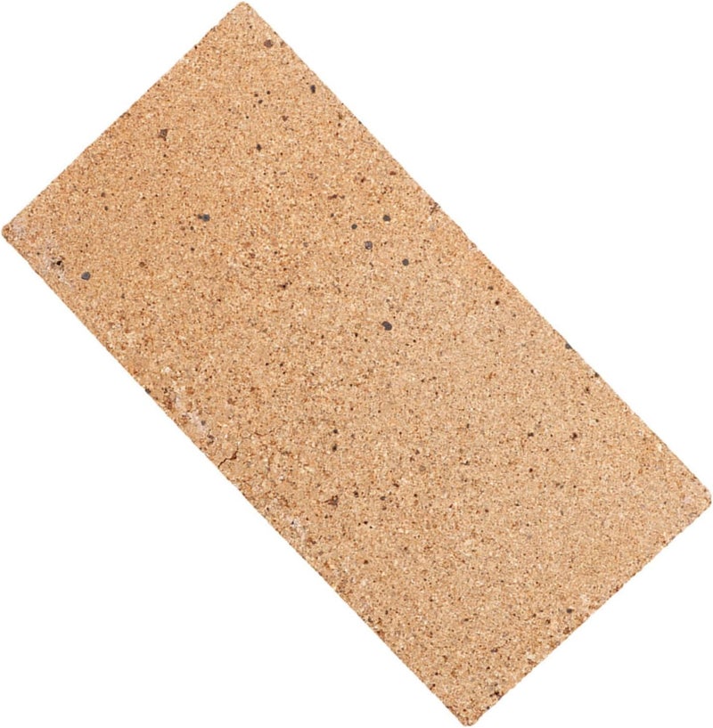 Garneck High Temperature Fireproof Brick for Wood Stove and Fireplace Insulation Lightweight Refractory Clay 1 Piece for BBQ and Soldering Applications - Image 1