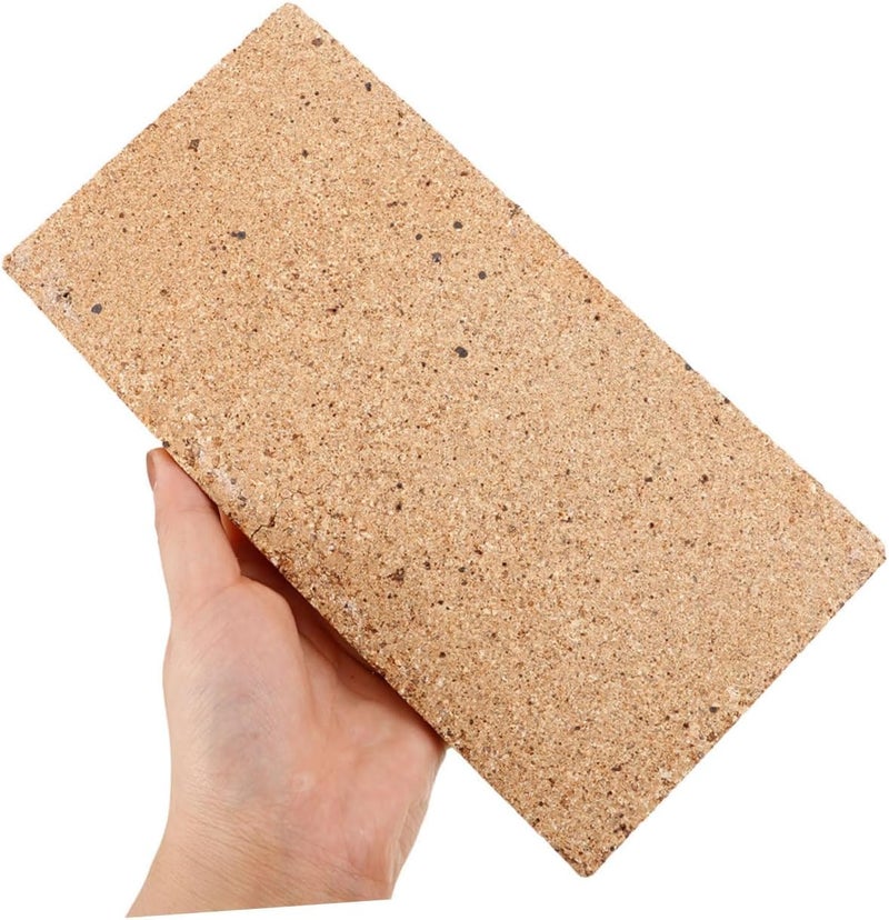 Garneck High Temperature Fireproof Brick for Wood Stove and Fireplace Insulation Lightweight Refractory Clay 1 Piece for BBQ and Soldering Applications - Image 4