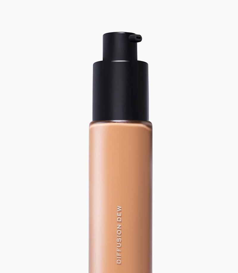 MAKE Beauty Diffusion Dew Skin Tint. Sheer to Medium Coverage Radiant Finish. Blurring, Smoothing, and Brightening for Glowing Complexion. Enhanced with Niacinamide and Adenosine. Caramel 08 - Image 2