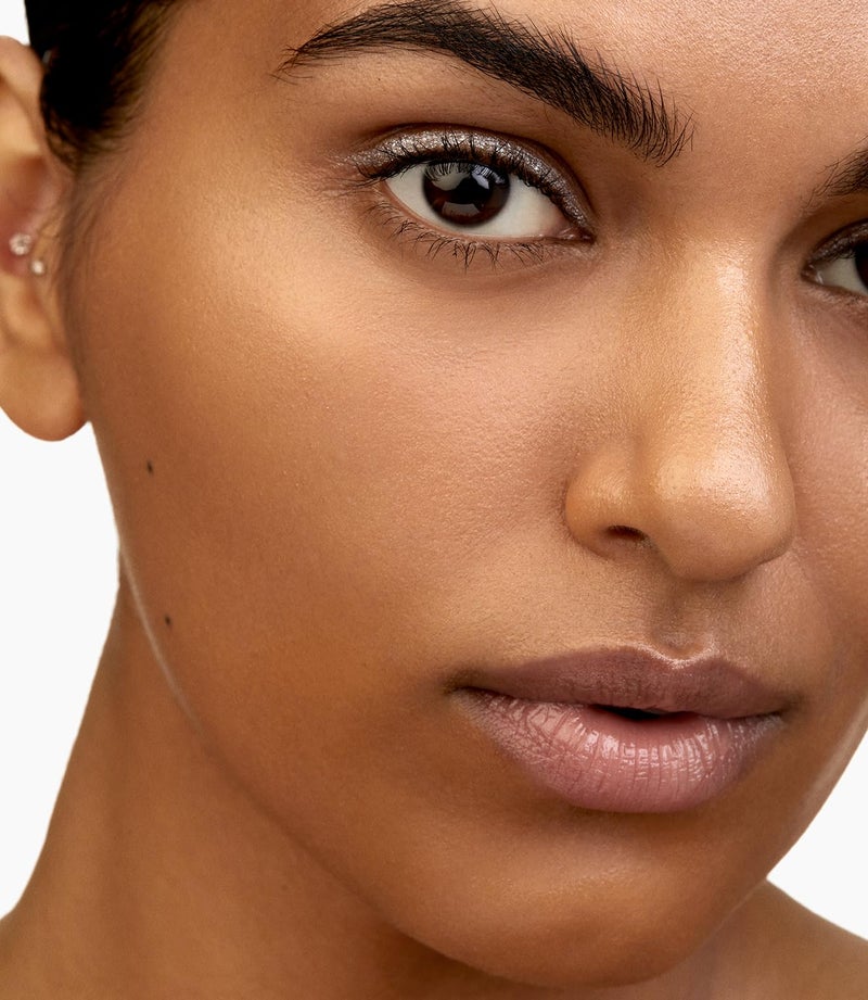 MAKE Beauty Diffusion Dew Skin Tint. Sheer to Medium Coverage Radiant Finish. Blurring, Smoothing, and Brightening for Glowing Complexion. Enhanced with Niacinamide and Adenosine. Caramel 08 - Image 3