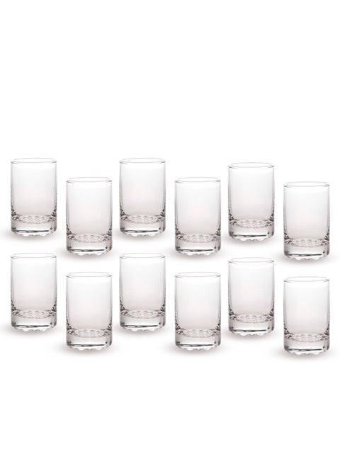 Set of 150 ml glass cups