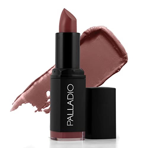 Palladio Herbal Matte Lipstick Creamy and Full Coverage Long Lasting Matte Lipstick Royal Rum - Image 1