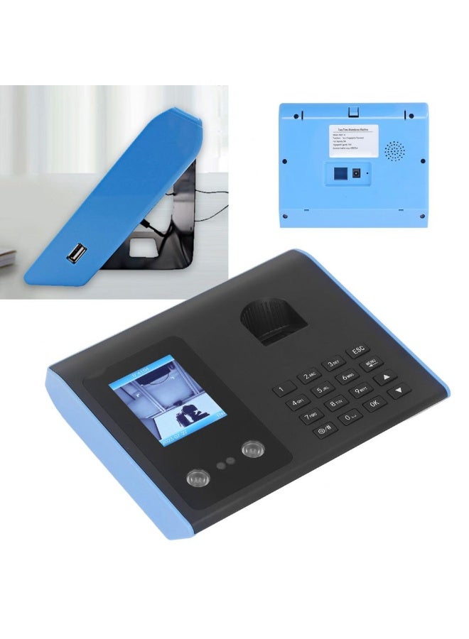 Face  Fingerprint Time Attendance Machine with Password – Multi-Language Support - Image 5
