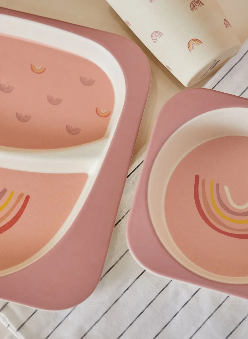 Bloomingville Mini Ninni Rainbow Serving Set