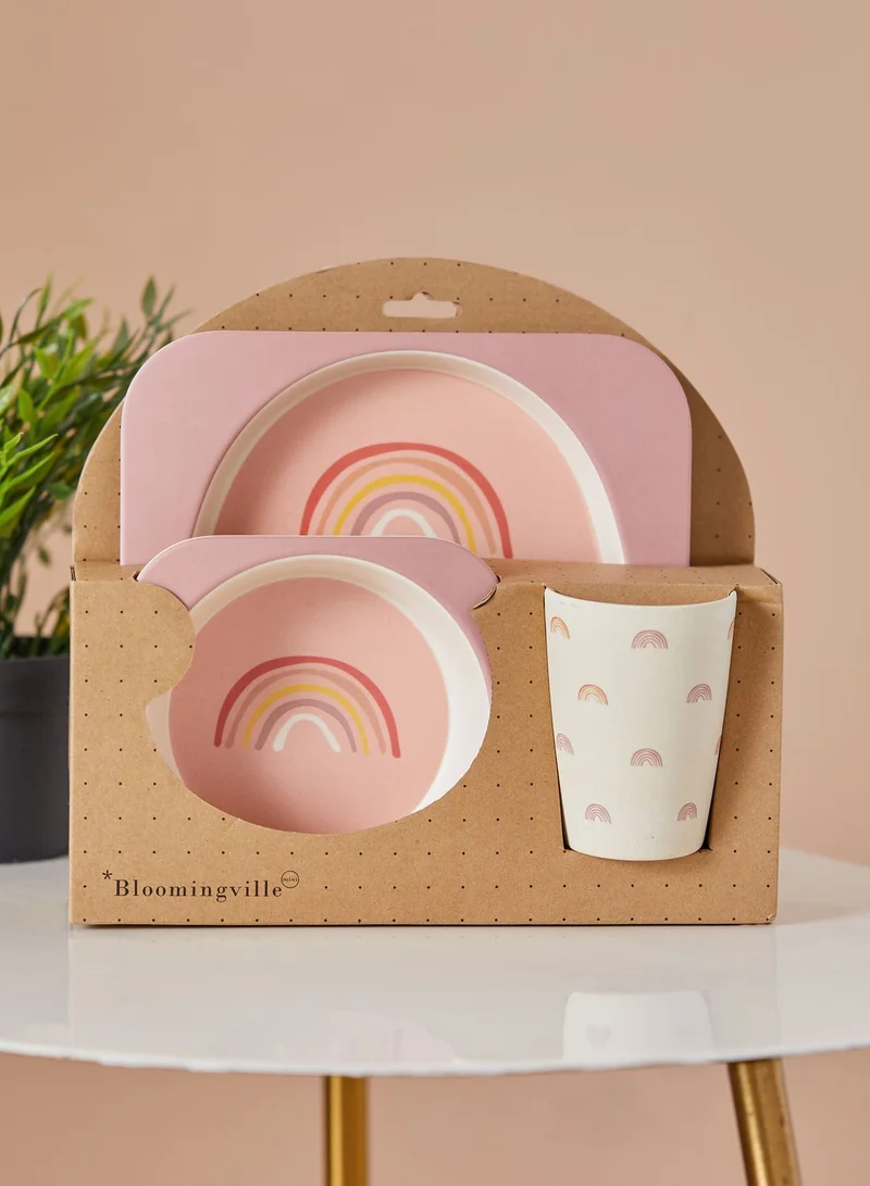 Bloomingville Mini Ninni Rainbow Serving Set