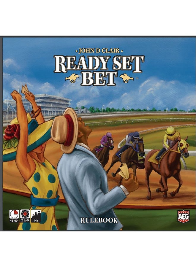 AEG Alderac Entertainment Group (Aeg) Ready Set Bet Alderac Entertainment Group Horse Racing Betting Board Game Ages 14+ 2 9 Players 45 60 Min - Image 3