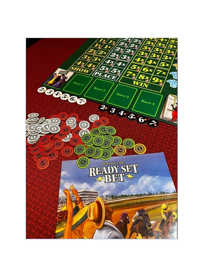 AEG Alderac Entertainment Group (Aeg) Ready Set Bet Alderac Entertainment Group Horse Racing Betting Board Game Ages 14+ 2 9 Players 45 60 Min - Image 2