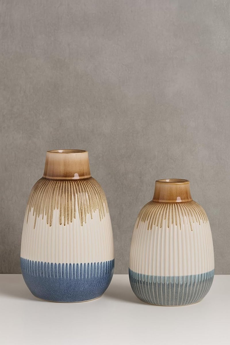 BS B&S Ceramic Flower Vase - Elegant Decorative Centerpiece - Image 3