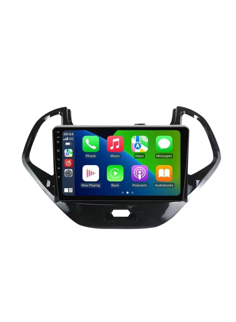 Generic Radio for Ford Figo 2015-2018 Stereo Upgrade Dash Kit Car GPS Navigation,2+32GB 9" IPS Touch Screen Head Unit with Car-Play & Android Auto/SWC/Rear View - Image 1