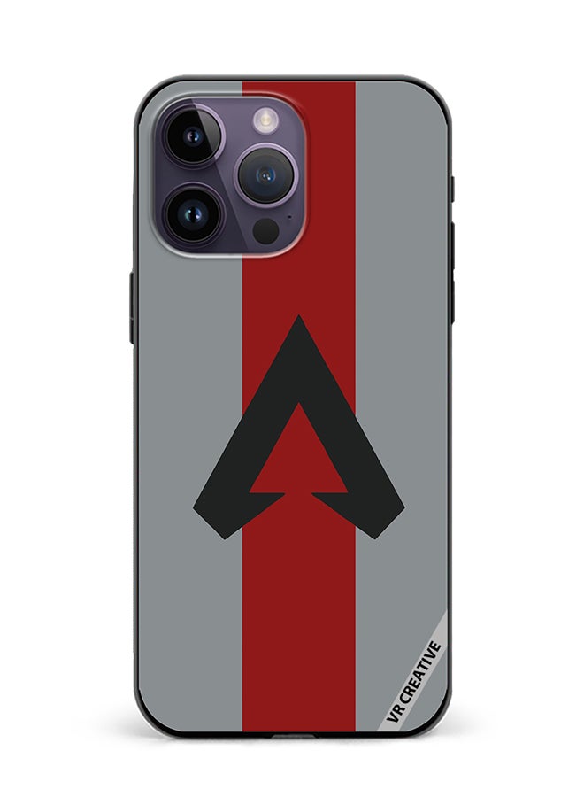 VR CREATIVE Protective Case Cover For Apple iPhone 16 Pro Apex Legends Logo Design Multicolour - Image 1