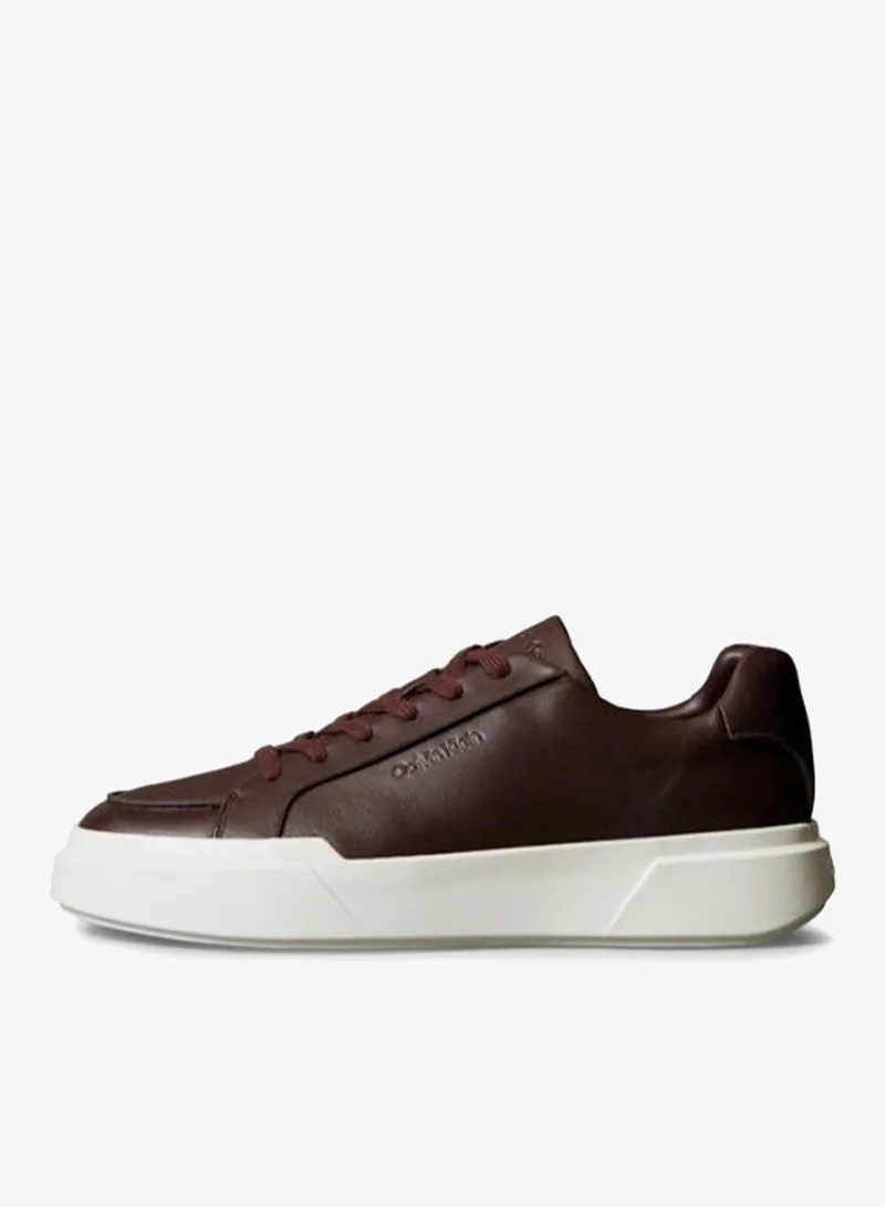 Calvin Klein Jeans CK Avenue - Leather Logo Trainers