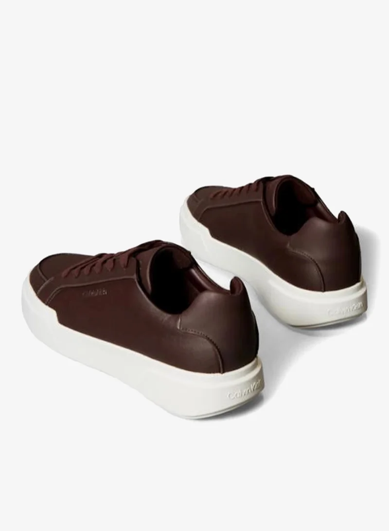 CALVIN KLEIN CK Avenue - Leather Logo Trainers