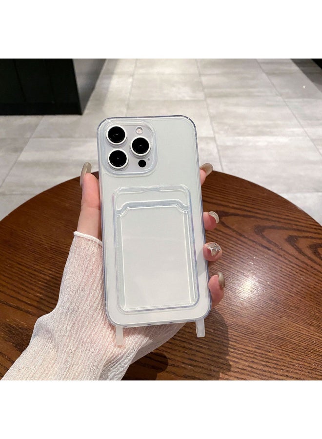 NIBEMINENT Protective TPU Case Cover For iPhone 15, Clear - Image 1