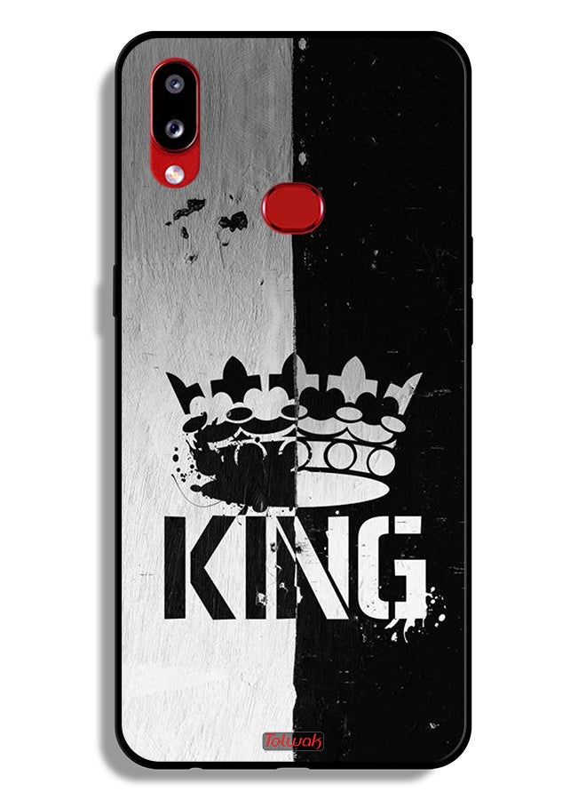 Tolwak Samsung Galaxy A10s Protective Case Cover King Vintage - Image 1