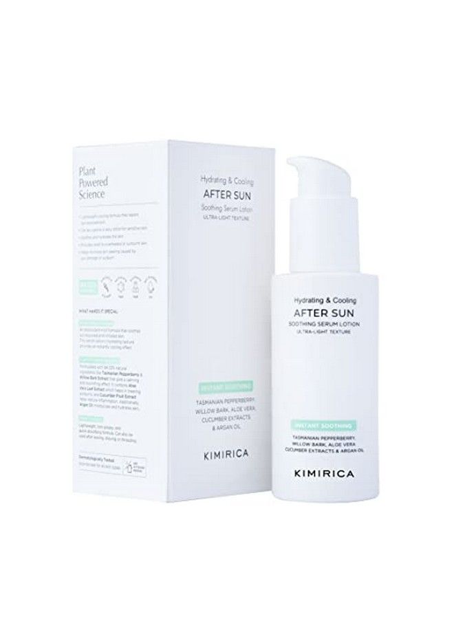 KIMIRICA After Sun Exposure Hydration Serum Lotion For Sensitive Skin To Soothes Hydrates Rejuvenates And Instant Cooling To Sunexposed Skin 100% Vegan Parabensulphatecruelty Free. (100Ml) - Image 2