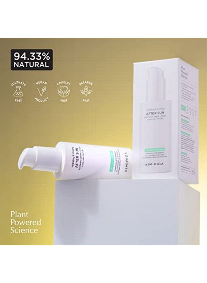 KIMIRICA After Sun Exposure Hydration Serum Lotion For Sensitive Skin To Soothes Hydrates Rejuvenates And Instant Cooling To Sunexposed Skin 100% Vegan Parabensulphatecruelty Free. (100Ml) - Image 4