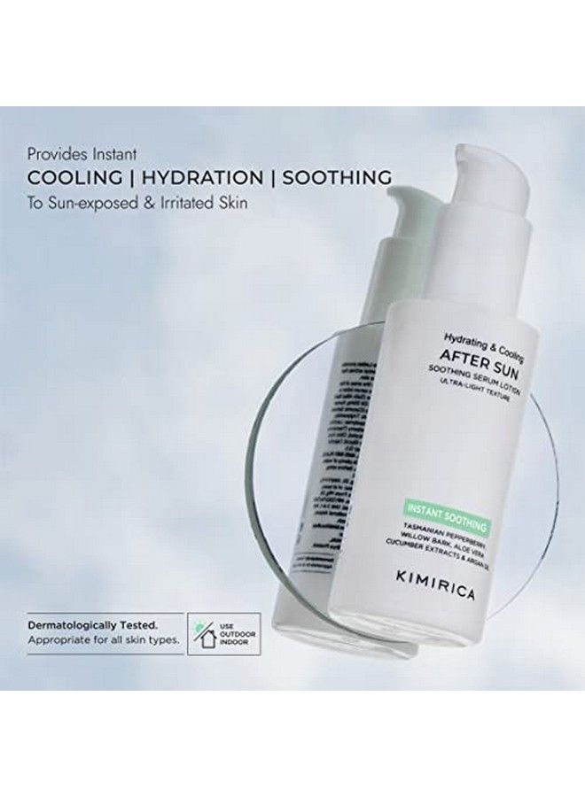 KIMIRICA After Sun Exposure Hydration Serum Lotion For Sensitive Skin To Soothes Hydrates Rejuvenates And Instant Cooling To Sunexposed Skin 100% Vegan Parabensulphatecruelty Free. (100Ml) - Image 3