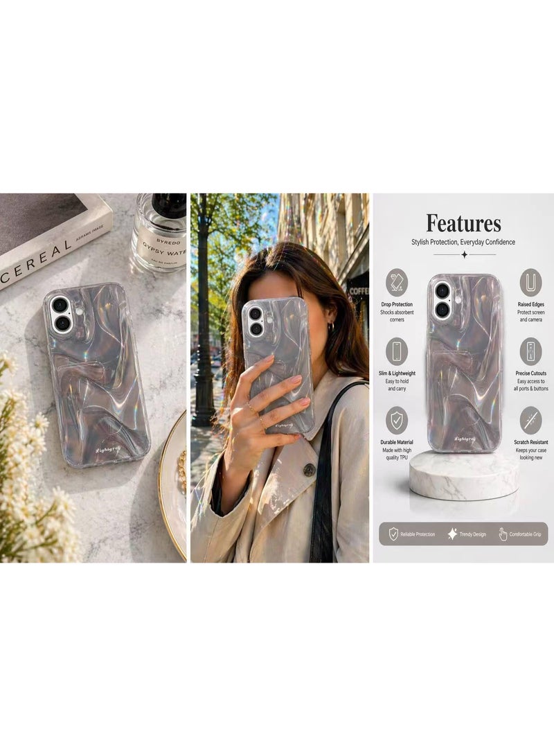 Ecosystem Premium Soft TPU Case for iPhone 17 Shockproof Full Protection,Fun Aesthetic Cover, Cute Women Girls Kids For iPhone 17 W3 - Image 5