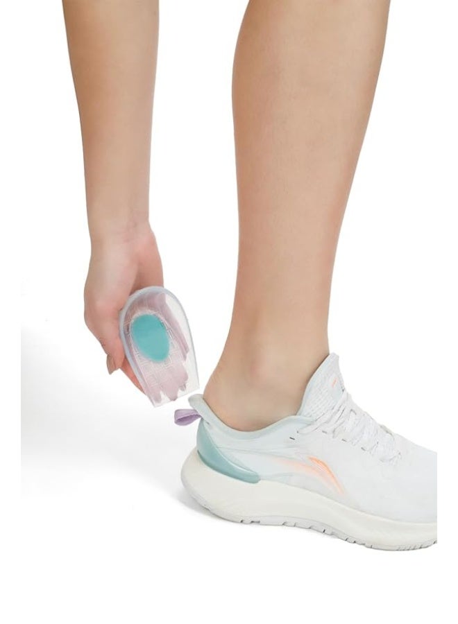 LifeWear Silicone Heel Cushion Inserts for Heel Pain Relief & Plantar Fasciitis Support | Shock Absorbing Gel Heel Pads | Non-Slip Shoe Inserts for Men & Women - Image 2