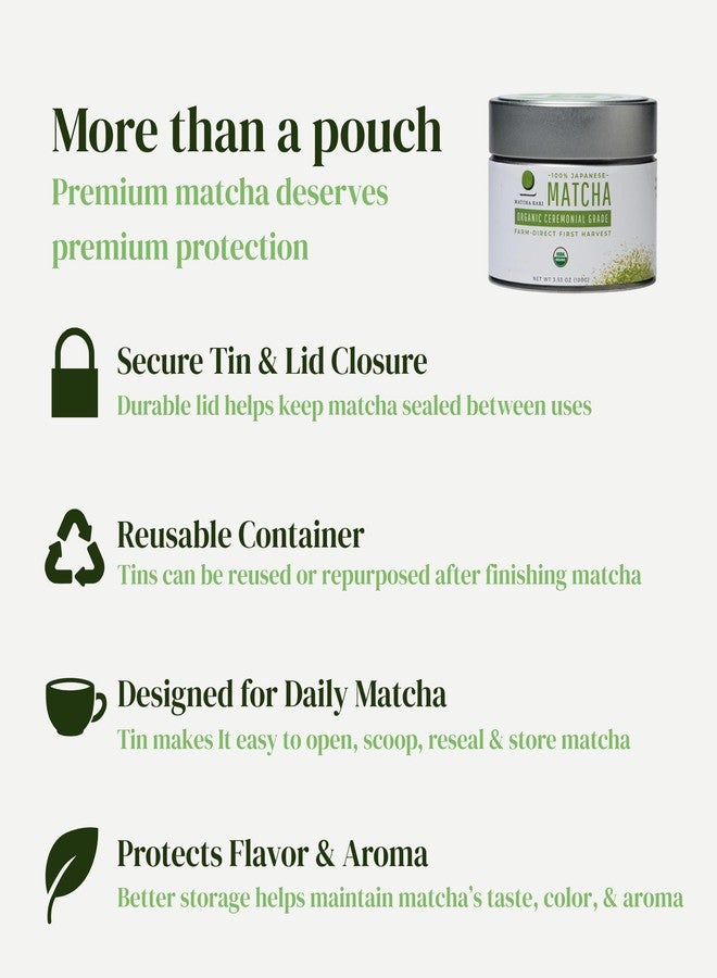 Matcha Kari Dr. Weil Matcha Kari - Organic Matcha Green Tea Powder - 100 grams - Japanese Ceremonial Grade - Image 5