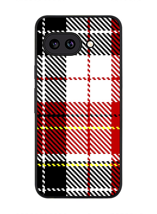 غطاء لجهاز جوجل بيكسل 9a، حماية كاميرا نحيفة، غطاء هاتف مضاد للصدمات - قماش إنجليزي