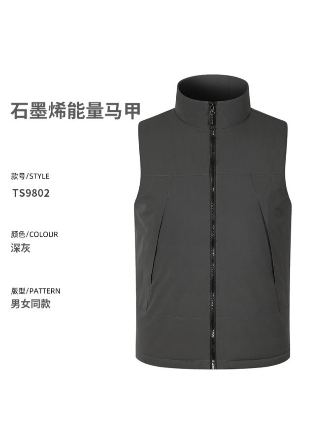 Graphene Thickened Warm Workwear Sports Padded Vest Custom Logo