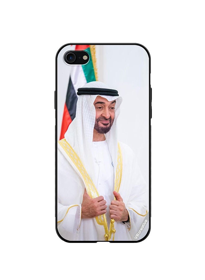 VR CREATIVE Protective Case Cover For Apple iPhone SE (2022) Sheikh Mohamed Bin Zayed Al Nahyan Design Multicolour - Image 1