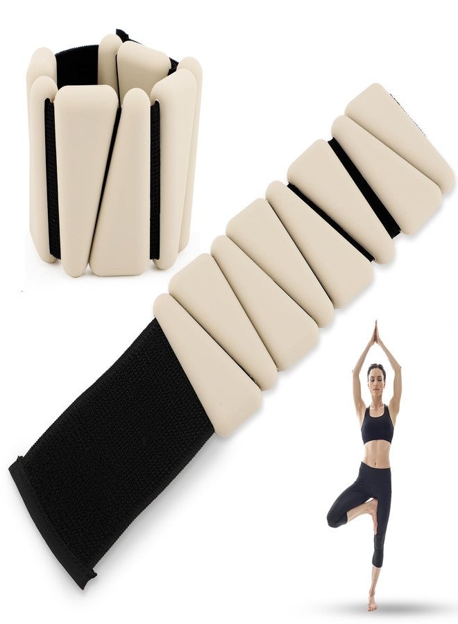 ZEMBSOYA Wrist and Ankle Weights, Set of 2 (1lb Each) Adjustable Wrist and Pilates Weights Set for Women and Men, for Runs, Jogs, Walks, Yoga, Dance, Pilates, Cardio, Aerobics, Strength - Image 1