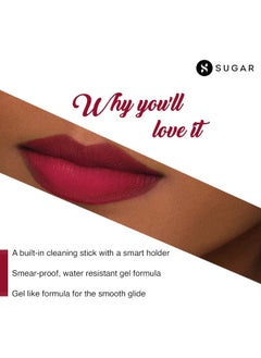 SUGAR Cosmetics Lipping On The Edge Lip Liner (05 Brazen Raisin)  - Image 3